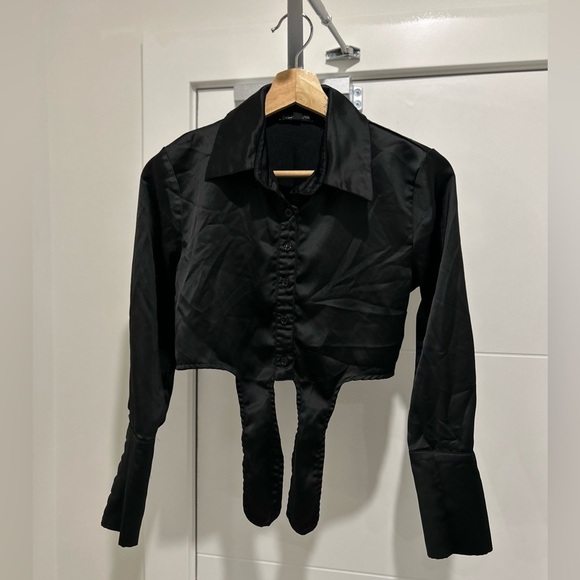 Fashion Nova Black Top Size XS - Picture 1 of 5